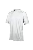 Mizuno Jungen Youth Aerolite Crew Baseball Jersey Trikot, Weiß, M