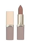 L'Oréal Paris Lippenstift, Mattes Finish im zarten Nude-Ton, Color Riche Ultra Matte, Nr. 03 No Doubts, 5 g