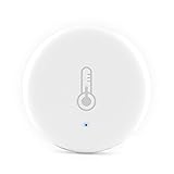 Intelligenter Temperatur-Feuchtigkeitssensor Batteriebetriebener drahtloser WLAN-Fernmonitor für zu Hause für ZigBee 3.0 App Assistant C