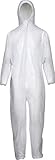 ASATEX Polypropylen Schmutzschutzoverall PP-1, weiß, Gr. 3XL (50 Stück)