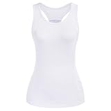 Jack Smith Damen Ärmellos Schnell Trocken Elastisch Yoga Gym Tshirt Tops JS0022S21-02_00L