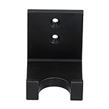 SALALIS Kaffee Siebträger Wandregal, Anti Scratch Kaffeefilterhalter Kaffeezubehör für Wandtische Regale, Schränke, Glasoberflächen(Schwarz)