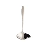 Villeroy und Boch - Daily Line Saucenlöffel, 18,2 cm, formschöner Schöpflöffel in trendigem Stil, Edelstahl, spülmaschinengeeig