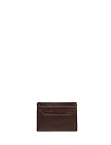 FRYE Men's Logan Money Clip Card Case, Dark Brown, One S