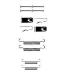 Zubehörsatz Bremsbacken Feststellb