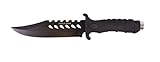 G8DS® feststehendes Commando Messer Jagdmesser Gürtelmesser mit Sägezahnung