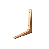 RegalträGer Metall Blackhu Pfirsich Hölzerner Bodenregal Massivholzschicht Panel Vertrauen Sie EIN Wort Windel-Halterung Wandregal rechtwinklig Regalvorrichtung (Size : Cherry Wood (Single))