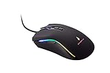 SureFire 48815 Hawk Claw Gaming 7-Button Gaming Maus I mit RGB-Beleuchtung I PC Maus 6400 DPI I mit 7 programmierbaren Tasten I USB 3.2 GEN 1 und USB 2 I Gaming Mouse Windows, M