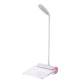 Lpiotyutd Schreibtischlampe 3 Stock Dimmable Anwendbar auf Lampe für Wohnheim, wiederaufladbar, dimmbare Fold-Tischlampe - USB-Ladeöffnung, Augenarzt-Tischlampen, Schwanenhals, Touch-Dimmer-N