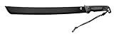 Gerber Machete mit Nylon-Scheide, Klingenlänge: 45 cm, Gator Bush Machete, Carbonstahl, 31-002848, Schw