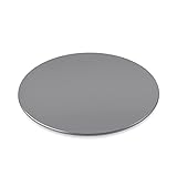 360° drehbarer Monitor-Drehsockel, graue Aluminiumlegierung, Computerbildschirm-Plattenständer, Flachbildfernseher, drehbare Bodenmatte für iMac, Laptop, Topfpflanzen, Kunst und Handwerk