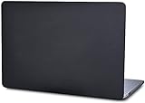 Hülle für MacBook Pro 13' Laptop Ledertasche Ultradünne handgefertigte Glatt Schutzhülle Laptop Leather Case Mirco-Leder Waterproof verschleißfestem Schw