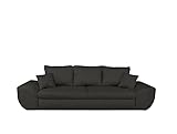 BJYX Big Sofa Big Sofa mit Schlaffunktion und Bettkasten Big Sofa Vintage XXL 42111