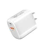 YIPUTONG Dual Port Ladegerät QC3.0 PD20W Schnellladung Mobiltelefon Ladegerät für iPhone 13/12 / pro/max/Mini und für Android-Telefone Ladekopf Mobiltelefon Charg