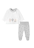 Mayoral 11-02501-049 - Set Jersey und Hose mit Fuß für Baby - Mädchen 6-9 Monate (75cm) Perle vig