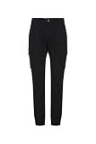 BOXEUR DES RUES - Man Cargo Stretch Pants, Man, Black, 40