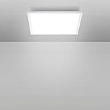 LED Panel 30x30, LED Decken-Lampe, weiß | Decken-Leuchte neutralweiss - tageslichtweiß - 4000 Kelvin, für Büro, Wohnzimmer, Küche und B