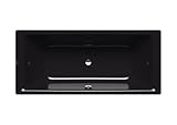 Kaldewei Badewanne Puro Duo Modell 664 180 x 80 x 41 cm, schw