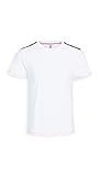 Moschino T-Shirt Underwear Uomo 1919 8104 0001 rosa Fluo Cotone Bianca PE20 XL