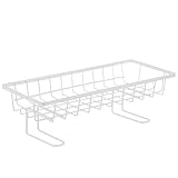 WSDJ Toilettenspeicher über Toilettenregal, Badezimmer Raumsparer über WC Kleiner Badezimmer Lagerschrank über dem Toilettengestell hinter dem Toilettenregal 35 * 15 * 11