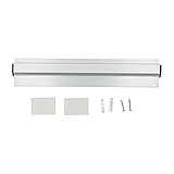 Jenngaoo Quittungs-Organizer aus Aluminiumlegierung Tickethalter Ticket Bill Clip Hängeregal Wandmontiertes Bestellregal für Küche Restaurant Cafe Bar(30cm)