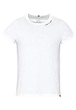 Camel Active Womenswear Damen 3096054T63 T-Shirt, Weiß, XS