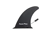 Aqua Plus Aufblasbare SUP Center Fin Paddle Board Set Flossen (schwarz, 22,9 cm)