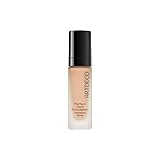 ARTDECO Perfect Teint Foundation - langanhaltende, flüssige Foundation ohne Öl und ohne Maskeneffekt - 1 x 20