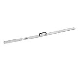 Silverline 731210 Aluminium-Lineal mit Griff 1200