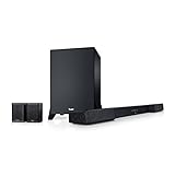 TEUFEL CINEBAR DUETT Surround Power Edition 4.1-Set Cinebar Heimkino Musik (schwarz)