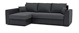 Ecksofa Paul mit Schlaffunktion! Best ECKSOFA! Eckcouch mit Bettkasten! (Cas 574+ Soft 11)