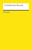 Gedichte des Barock (Reclams Universal-Bibliothek)