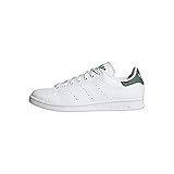 adidas Originals Men's Stan Smith (End Plastic Waste) Sneaker, White/White/Solar Green, 5.5