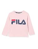 FILA Unisex Kids Nick Basic Longsleeve T-Shirt, Coral Blush, 86/92