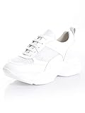 Alba Moda Sneaker in Sportiver Form Weiß