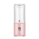 Mini-Küchenmaschine, Mini-Mixer, 410 ml, tragbarer Mixer, USB-Aufladung, Mini-Entsafter, Tasse, selbstreinigend, elektrische Entsafter für Reisen, Büro, Party