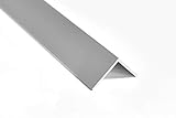 Nielsen Aluminium Winkelprofil Silber matt eloxiert 2000x10x10 mm, Stärke: 1 mm, Länge: 200