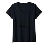Damen Diabetesaurus Diabetes Bewusstseinsunterstützung Diabetiker Insulin T-Shirt mit V