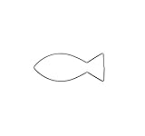 Christen - Fisch 4,8 cm Ausstecher Ausstechform Keksausstecher E