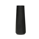 Koomuao Keramikvase Blumenvase Decorative Keramik Vasen für pampasgras Vase für Blumen Kreative Wohnzimmer Dekoration (Schwarz)