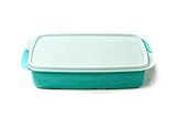 Tupperware to Go Lunchbox 1 L helltürkis mit Trennwand Clevere Pause S