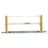 Ulmia 270-600 Säge / Spannsäge 270-600 ~ große auf Stoß stehende Sägezähne, für gröbere Schnitte, geeignet zum Zuschneiden und Querschneiden von Schnittholz ~ Sägeblattlänge: 600 mm, Zahnweite: 5,0