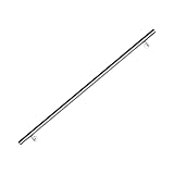 EINFEBEN Edelstahl Handlauf Geländer Treppengeländer Wandhandlauf Wand Treppe für Innen & Außen inkl. Wandhalterung und Endkappen, 150