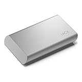 LaCie Portable SSD, externe SSD 2 TB, 2.5 Zoll, USB-C, PC & Mac, inkl. 3 Jahre Rescue Service, Modellnr.: STKS2000400