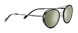 Serengetti Damen Geary Dark Gunmetal Black Shiny Acetat, Multi, One S