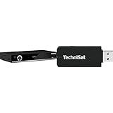 TechniSat Digit ISIO S2 - HD Sat-Receiver mit Twin-Tuner (HDTV, DVB-S2, PVR Aufnahmefunktion via USB oder im Netzwerk) schwarz & TELTRONIC ISIO USB-Dualband- WLAN-Adapter schw