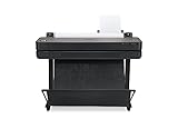 HP DesignJet T630 Großformatdrucker, 36 Zoll, bis zu A0, mobiles Drucken, Wi-Fi, Gigabit Ethernet, Hi-Speed USB 2.0, 1 Jahr Garantie (5HB11A)