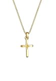 Elli Halskette Damen Kreuz Anhänger in 925 Sterling Silber verg