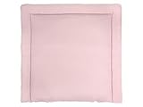 KraftKids Wickelauflage in Doppelkrepp Rosa, Wickelunterlage 85x75 cm (BxT), Wickelk