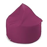 Royal Schneider Sitzsack Sitzkissen Bean Bag Gamer Kissen Sessel NEU Verschiedene Varianten, Burgund - 300-24, Beanbag XXXL 480 L